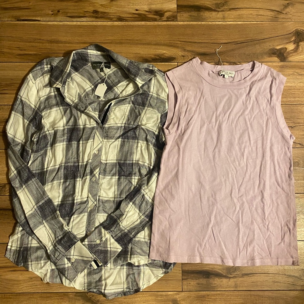 Michael Stars shirt bundle size Xsmall